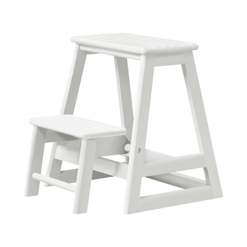 Callynn Wood Small Step Ladder, White