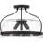Glass Semi Flush Mount