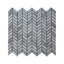 Blue Oak Marble Small Chevron Mosaic