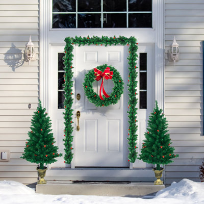 48' Lighted Christmas Tree