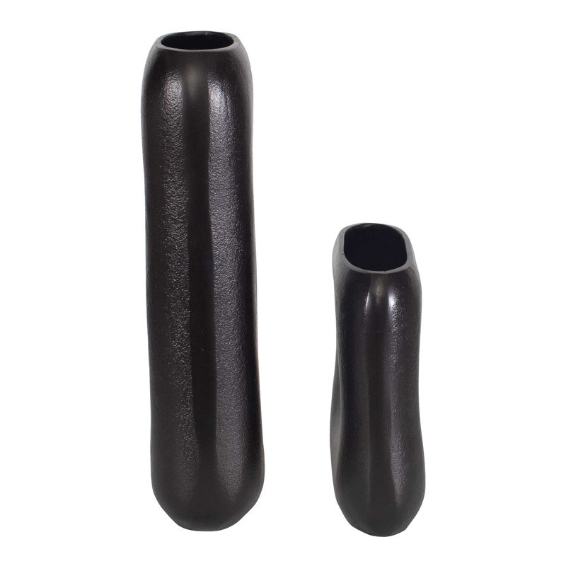 Vases brun foncé anodiques Uttermost
