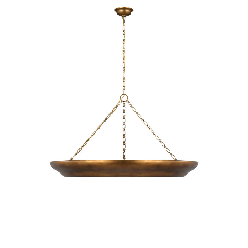 Lenoir Chandelier, 15.88" H x 36" W  x 36" D, 8, Vintage Gild