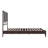 Amandah Low Profile Solid Wood Panel Bed-1063239665-1063239664