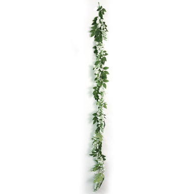Guirlande artificielle blanche 6 pi 6 pi
