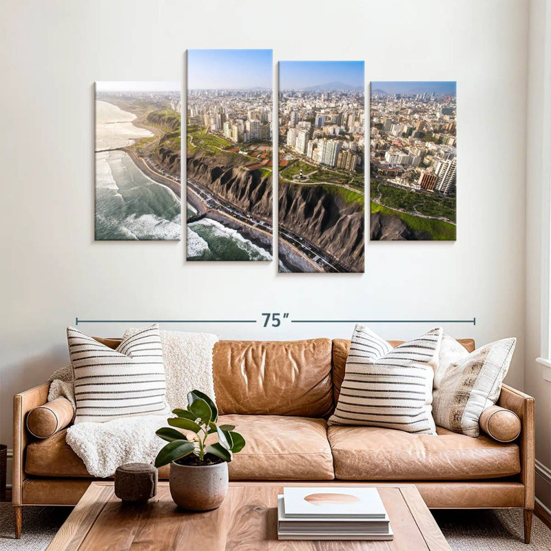 Harpa Lima Peru Coast, 42" H x 68" W