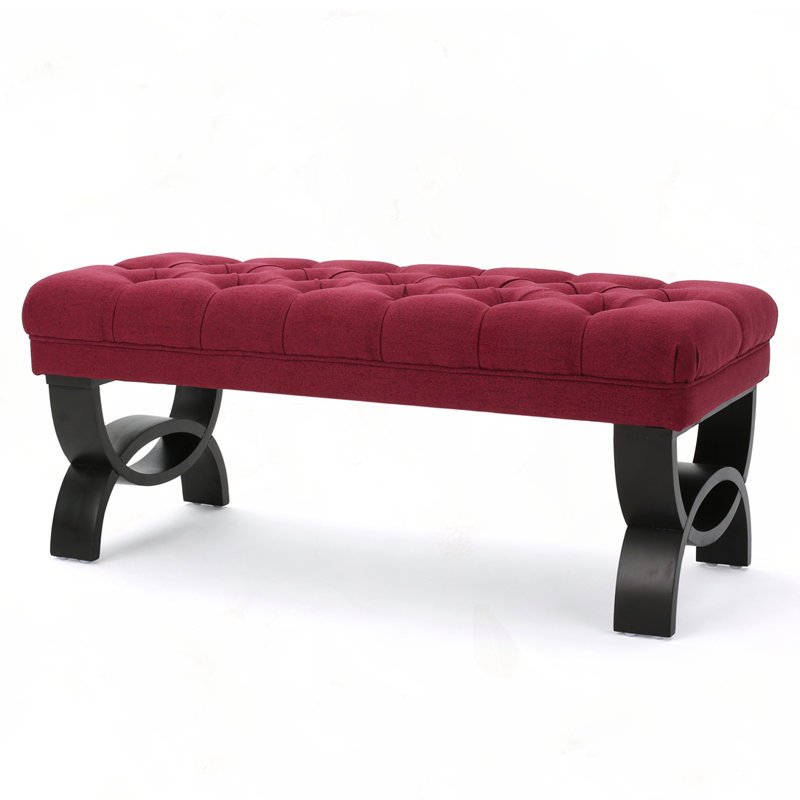 Contemporary Ottoman Bench, Red