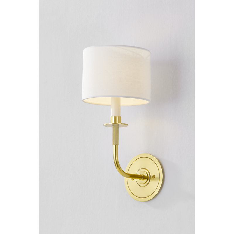 Paramus 1 Light Wall Sconce, Antique Brass, 10.25" H x 11.75" W x 11.75" D