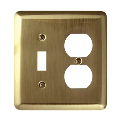 Devon No Subject 2 - Gang Combination Plate Jumbo Combination Wall Plate