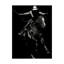 « scratching rodeo iii », impression sur toile tendue-1834503049
