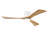 52" Flush Mount Solid Wood Blades Ceiling Fan With Lights Remote Control,Quiet Dc Motor, 6 Speed ,Reversible Ceiling Fan For Patio Living Room, Bedroom, Office,Indoor.-1438684126-1438684124