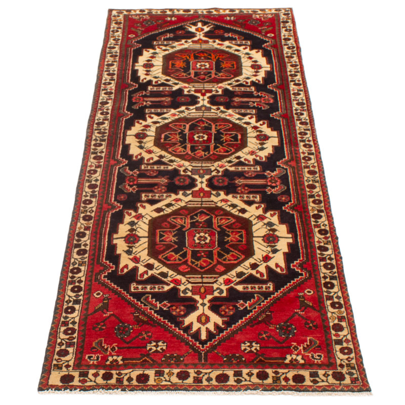 Tapis bleu marine 3 pi 7 po x 10 pi 2 po Konya Anatolian