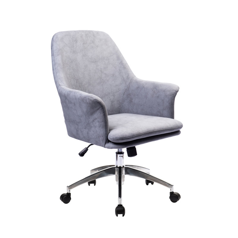 Microfiber / Microsuede Task Chair, Grey
