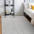 Abstract Contemporary Grid Handmade Wool Blend Area Rug-184290780-184894187