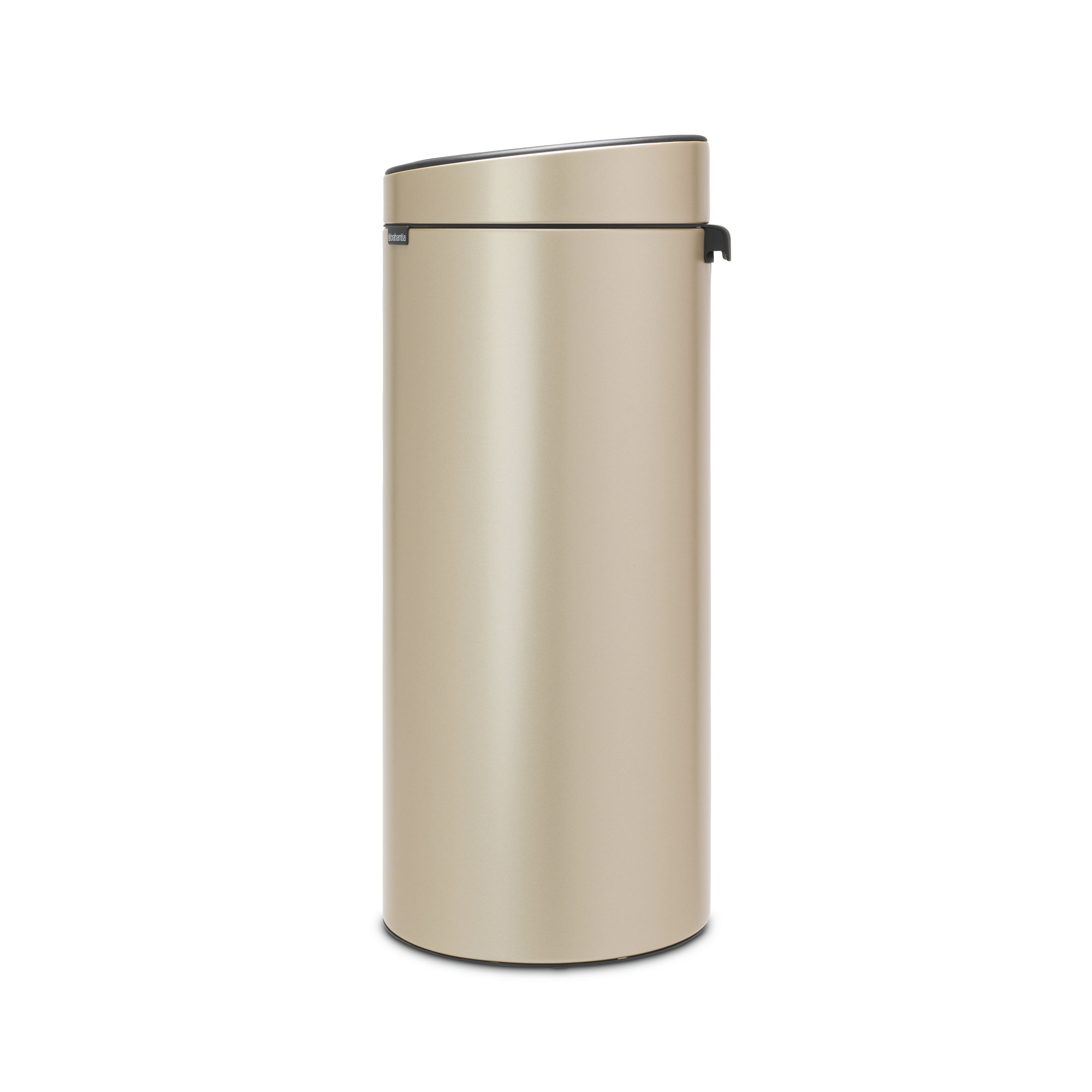 Brabantia 8 Gallon Touch Top Trash Can, Metallic Gold