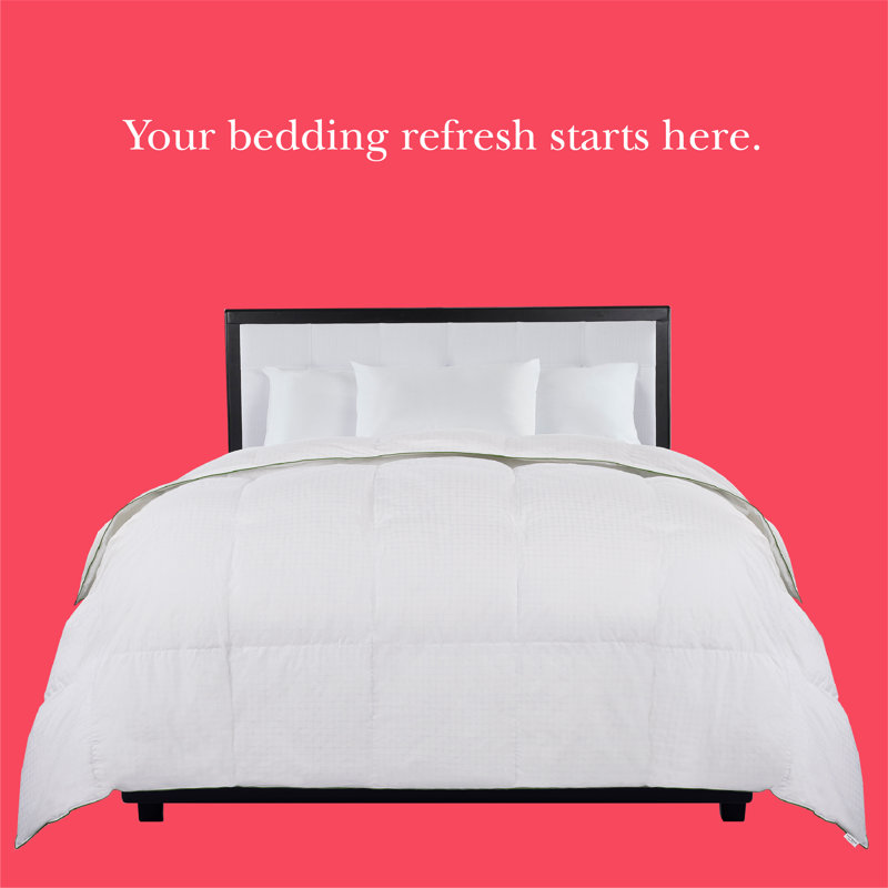 kate spade new york Noel , Down Alternative Comforter, 100% Cotton Cover, White, King Comforter