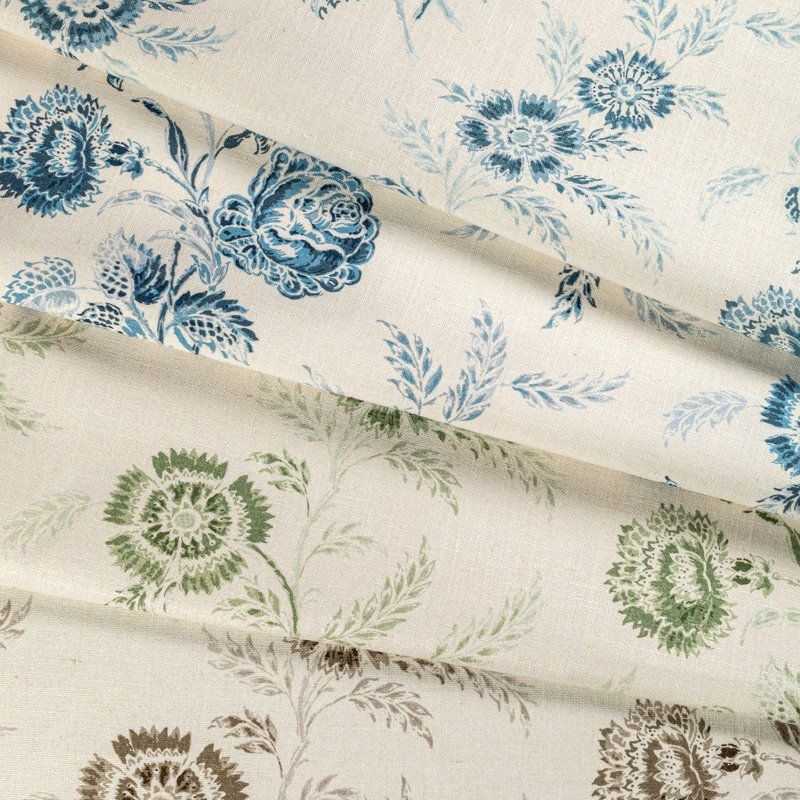 Boutique Floral Fabric, Celery