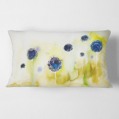Housse et insert de coussin rectangulaire Flowers in the Meadow