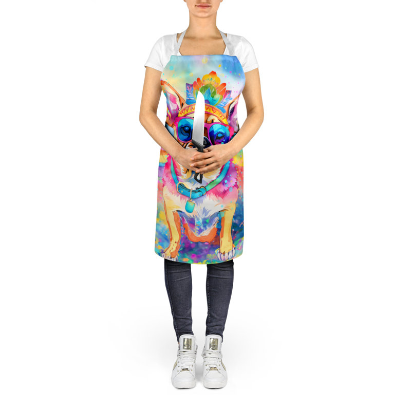 No Pattern Bib Apron