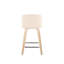 Lakyia Swivel Upholstered Counter Stool-89290192