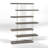 Floating Glass Panel Bookcase