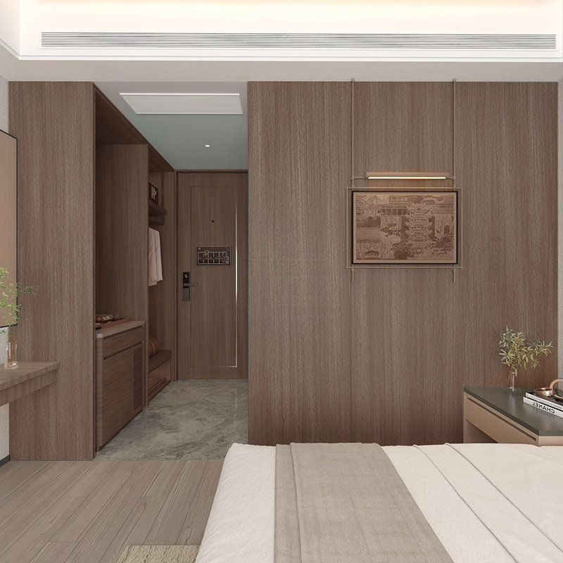 3m  x 61cm Self Adhesive Tile, Light  Brown