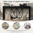 Anlen Acacia Veneer Console Table with 4 Drawers & X-Leg Base-114733111