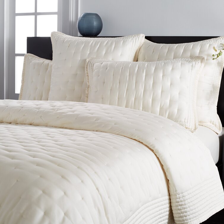 Donna Karan Sateen Quilt & Reviews | Perigold