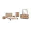 Miroir biseauté pour commode Cawanda