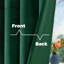 Rideaux en velours occultant Braydi Emerald Green-962463148