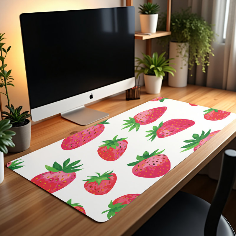 Polyester Desk Pad, 31.5x15.5