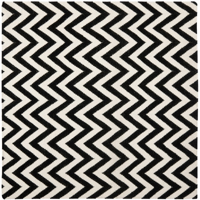 Besaw Chevron Wool Hand Woven Area Rug
