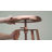 Juddson Industrial Bar Stools Set of 2, Adjustable Swivel Four Legged Round Metal Barstools, Backless Counter Height Bar Chairs for Kitchen Dining-555734882