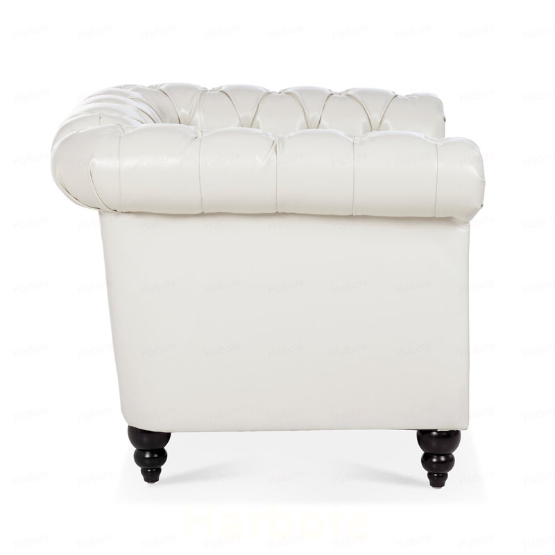 Sofa 1 place pour salon, Blanc
