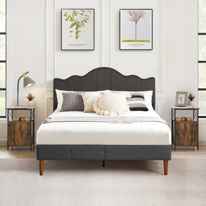 Ensemble de chambre à coucher Kempst, Double, Marron