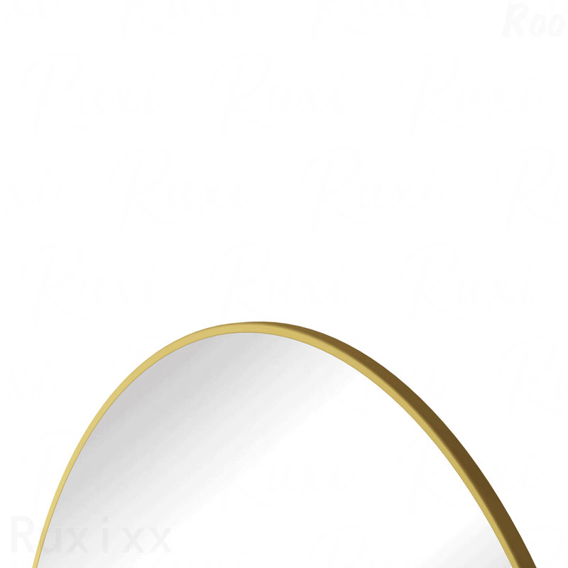 Miroir d'appoint 39 po, Doré, 38,19 po x 38,19 po