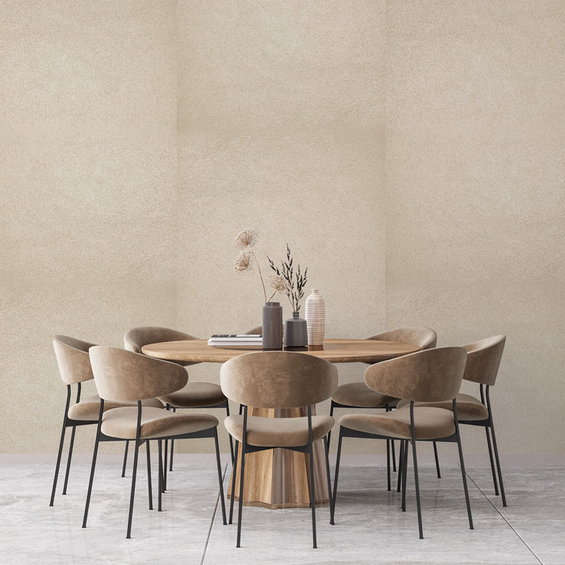Alexandrie Authentic Mica Wallpaper, Light Stone Shimmer