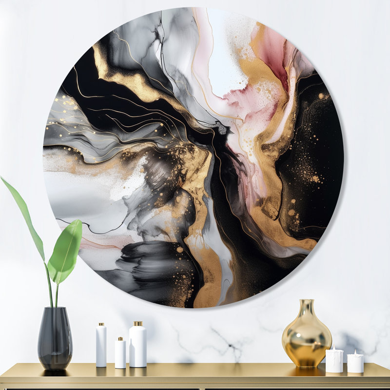 Décoration murale Marble Splash I, H 36 po x l 36 po x P 1 po