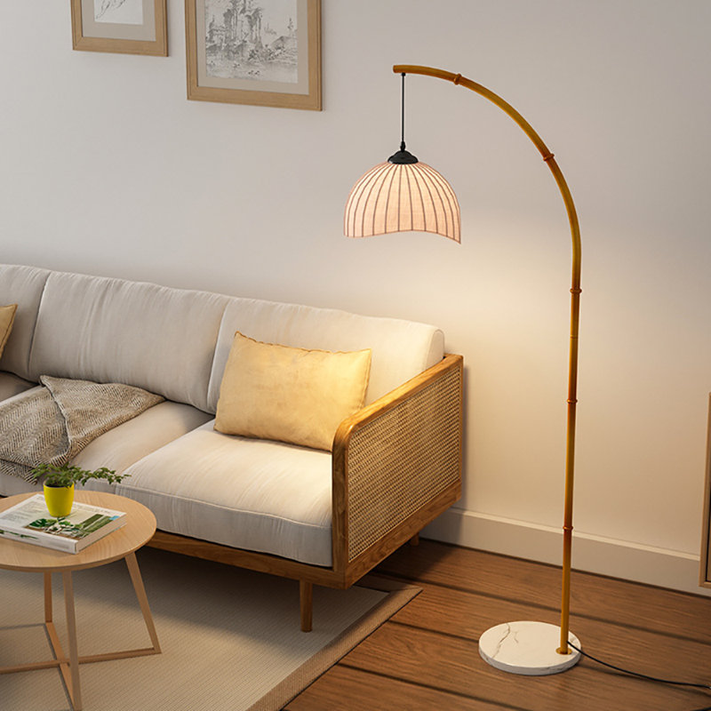 Tomecka 63'' Arched Floor Lamp | Modern Home Lighting
