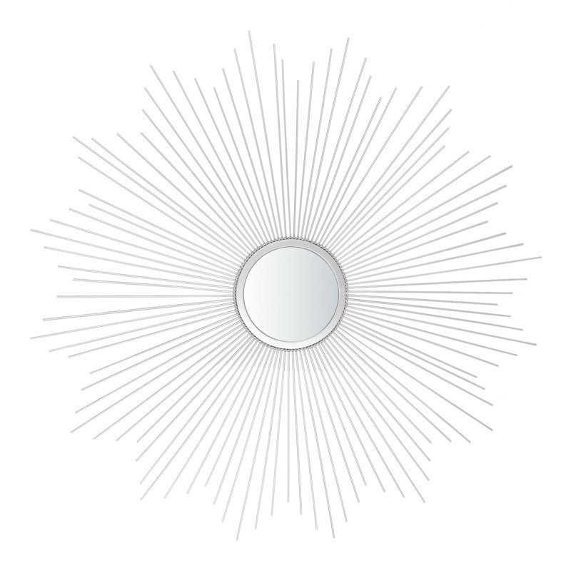Miroir d’appoint Delfina, Argent