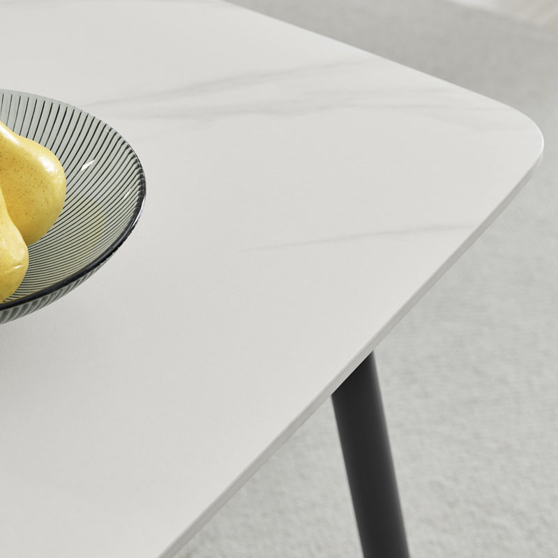 Barrea 4 - Person Dining Set, Grey