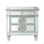Nightstand With 2 Drawers Wooden Furniture 1Pc-1561277481