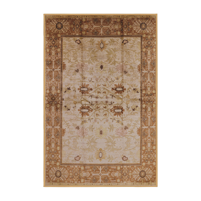 Tapis oriental brun / beige Chrissy, Rectangle 5 pi x 7 pi