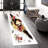 Large Plush Printed Rug with Traditional Floral Pattern and Vivid Colors for a Stylish and Cozy Living Space Enhancement-1331880755