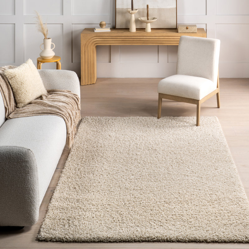  Tapis contemporain uni Eudora, Rectangle 4pi x 6 pi