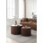 Kursk Faux Wood Round Nesting Coffee Tables-1455348983