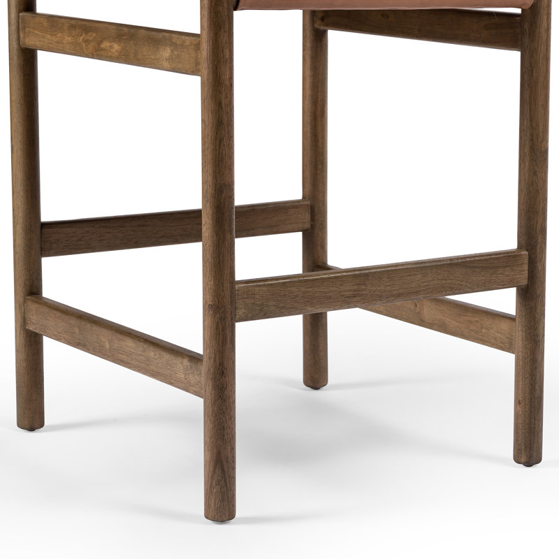 Kena Stool-Sonoma Black-Counter, Counter Stool (26.5" Seat Height), Butterscotch, Camel