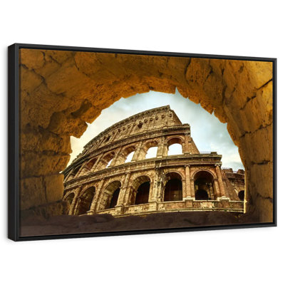 Historic Colosseum In Rome