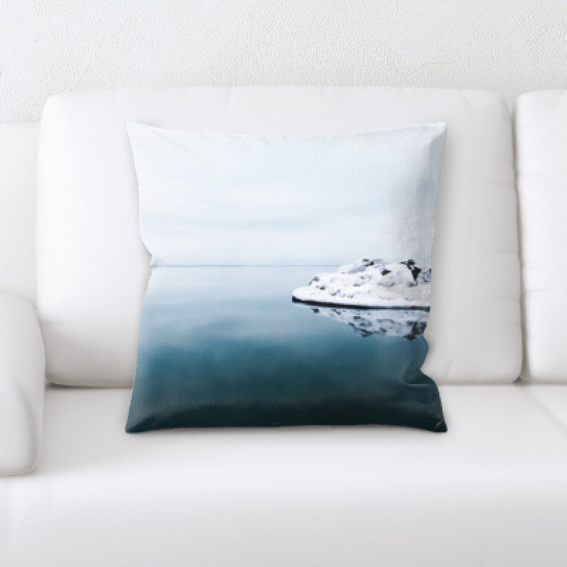 Microsuede Throw Pillow