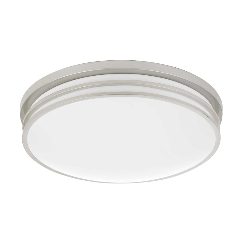 Plafonnier encastré 1 lumière à del à cercle simple 14 po Lathan