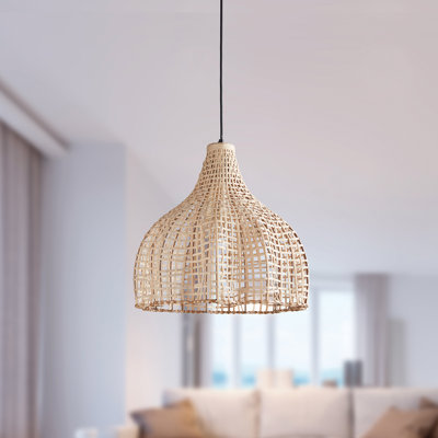 Hatolina 1 - Light Brown Single Pendant